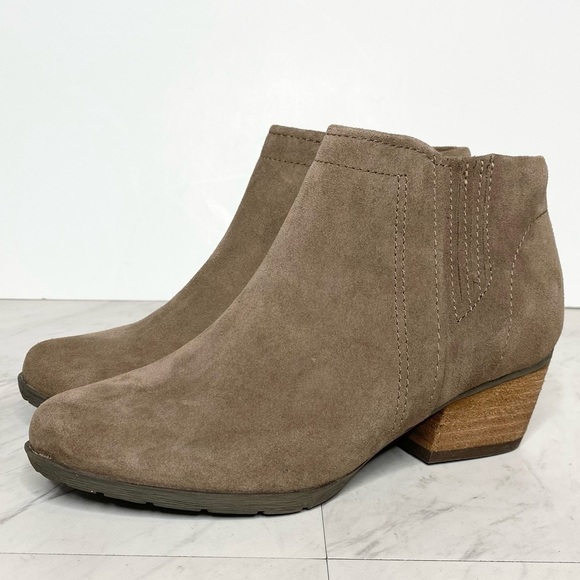 New! Blondo Valli Tan Gray Waterproof Bootie 6.5 M - Picture 1 of 14